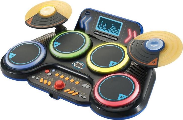 VTech Kidi DJ Drums - Interactief Speelgoed - Stimuleert, Kinderen en Baby's, Speelgoed | Overig, Nieuw, Verzenden