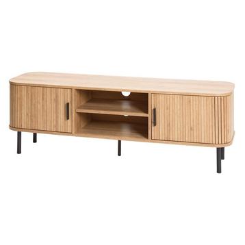 Meuble TV design en bois - 140 x 46 x 40 cm, Verzenden, Neuf