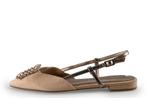 Tamaris Slingbacks in maat 38 Bruin | 5% korting, Kleding | Dames, Schoenen, Tamaris, Bruin, Verzenden, Zo goed als nieuw