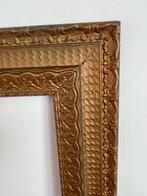 Lijst - Grote Venetiaanse in hout en bulinata verguld, Antiek en Kunst