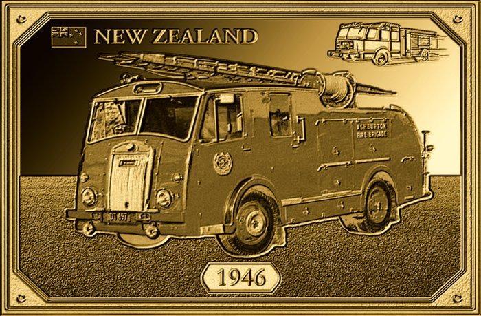 10 x 1/1000 troy oz - Or .999 - Fire Brigade Internaticional, Timbres & Monnaies, Métaux nobles & Lingots