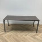 Tweedehands verstelbaar bureau / tafel 180x80 cm, grijs -, Huis en Inrichting, In hoogte verstelbaar, Gebruikt, Bureau