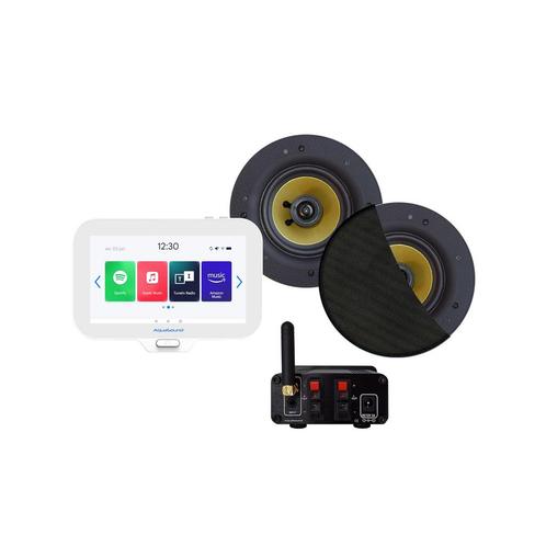 Music Center Set Aquasound N-Joy Met Speakerset Van Rumba, Doe-het-zelf en Bouw, Sanitair, Bad, Nieuw, Chroom, Ophalen of Verzenden