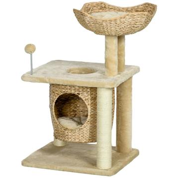 TRUUSK Katten Krabpaal 74 cm - Kattenboom met Kattenhol - Sp beschikbaar voor biedingen