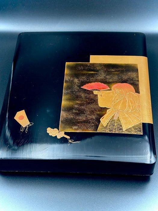 Gepolijst interieur met binnenzijde met perenpitpatroon,, Antiek en Kunst, Antiek | Overige Antiek