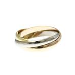 Cartier - Bague - 18 carats Or jaune, Or blanc, or rose