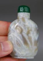 Tabatiere Chinoise en Agate Sculpte - XIXe siecle - Agate