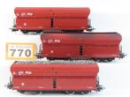 Märklin H0 - 4725 - Modeltrein goederenwagon (3) - 3, Hobby en Vrije tijd, Modeltreinen | H0, Nieuw
