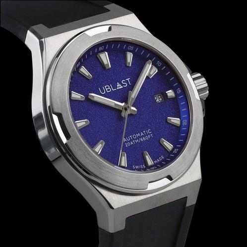 Ublast - Beyond - REF.UBBEYS42BU - Automatic Swiss Made -, Handtassen en Accessoires, Horloges | Heren