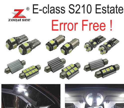 Kit 20 Ampoules Led Intérieur Pour Mercedes Classe E S210 Es, Auto-onderdelen, Verlichting, Verzenden