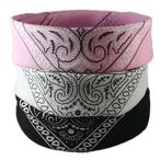 Fako Fashion® - 3-Pack Paisley Bandana - Boeren Zakdoek -, Kleding | Heren, Verzenden, Nieuw