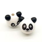 20 Houten Panda Kralen, Verzamelen, Verzenden, Nieuw