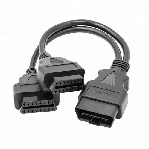 Universele 16-pins OBD2 Verleng- Splitterkabel 2-delig (30 c, Auto diversen, Autogereedschap, Verzenden