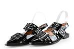 Steve Madden Slingbacks in maat 38 Zwart | 5% extra korting, Verzenden, Zwart, Steve Madden, Zo goed als nieuw