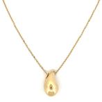 Handmade - Halsketting - Goccia - 3.8 g - 18 karaat Geel, Nieuw