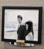 Elvis Presley, Priscilla Presley - Photo - Certificat, Signé, Nieuw in verpakking