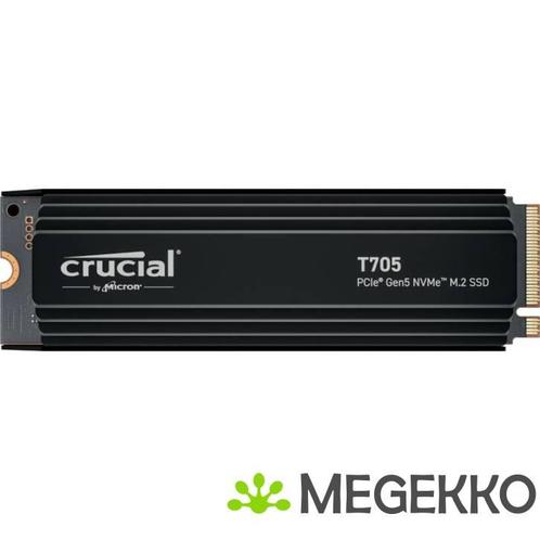 Crucial SSD T705 2TB Heatsink, Computers en Software, Harde schijven, Nieuw, Verzenden