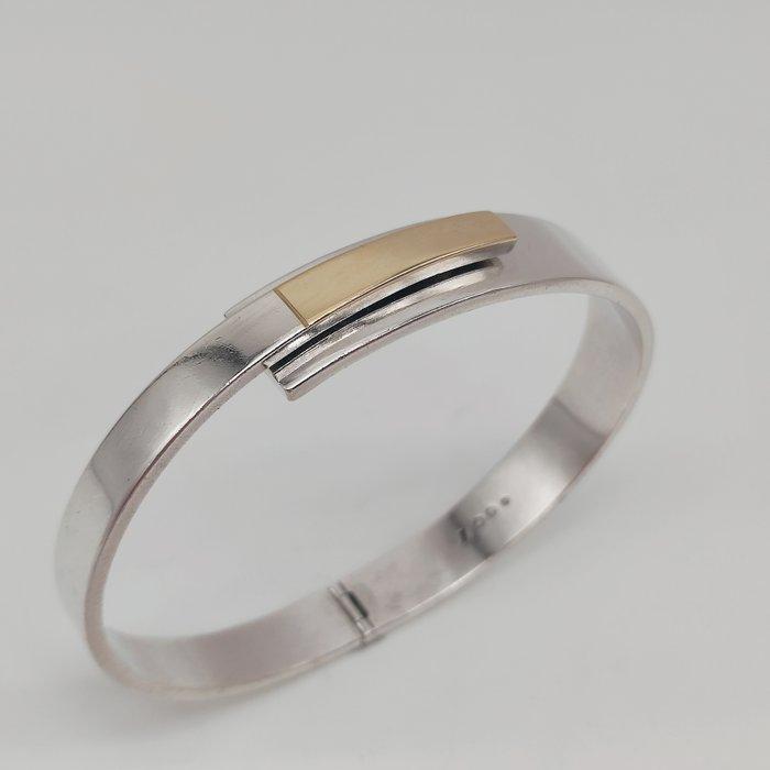 Zonder Minimumprijs - Armband - 14 karaat Zilver, Geel goud, Handtassen en Accessoires, Armbanden