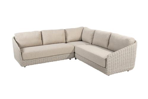 4 Seasons Outdoor Casanova hoek loungebank latte SALE |, Tuin en Terras, Tuinsets en Loungesets