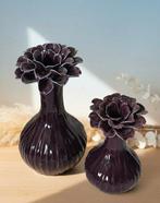 Vaas (2) - Geëmailleerd - Vazen in organische stijl