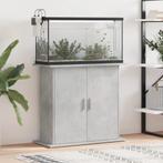 vidaXL Aquariumstandaard 81x36x73 cm bewerkt hout betongrijs, Dieren en Toebehoren, Vissen | Aquaria en Toebehoren, Verzenden