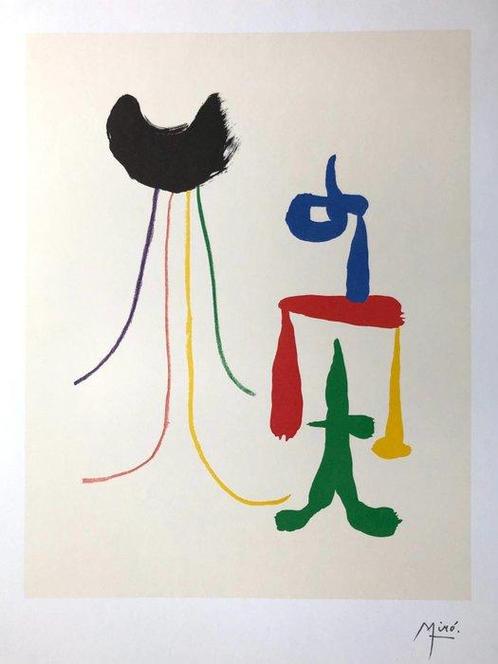 Joan Miró (1893-1983), after - Parler Seul - Lithographic, Antiek en Kunst, Antiek | Meubels | Stoelen en Sofa's
