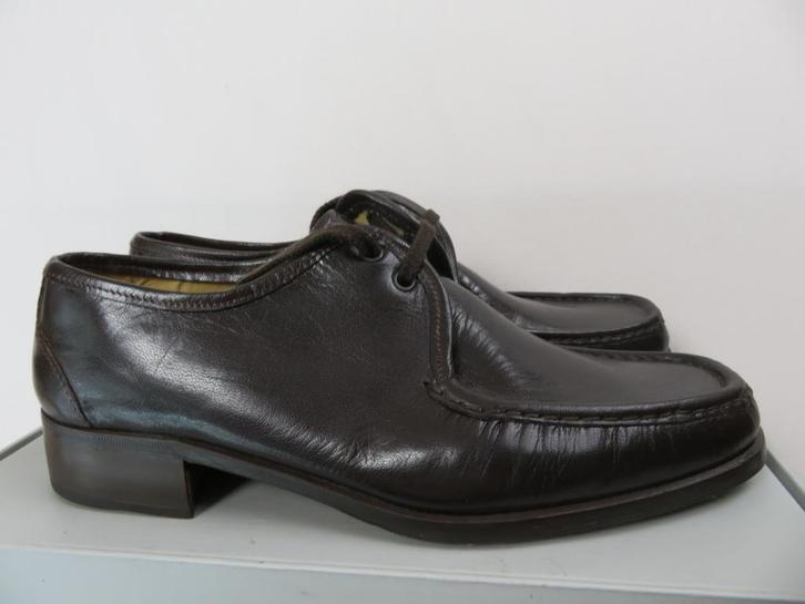 Bellavalle zwarte herenschoen 44.5 — nieuw Italiaans leer, Kleding | Heren, Schoenen, Zwart, Nieuw, Loafers, Verzenden