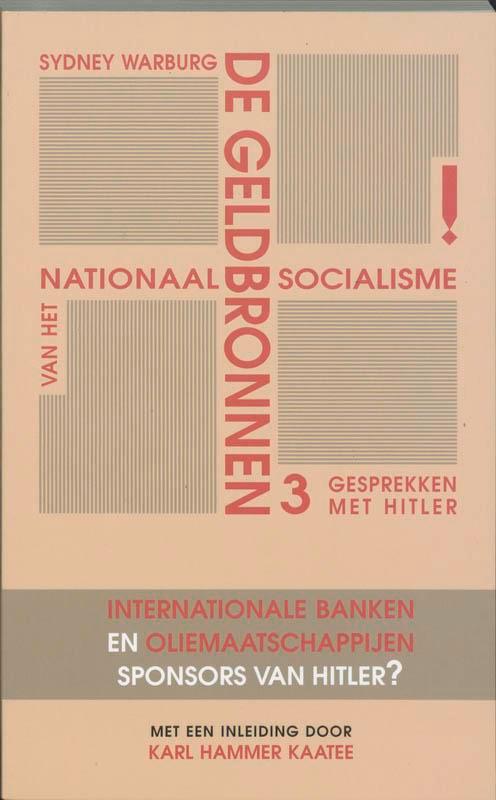 De geldbronnen van het nationaal socialisme 9789038918426, Livres, Histoire mondiale, Envoi