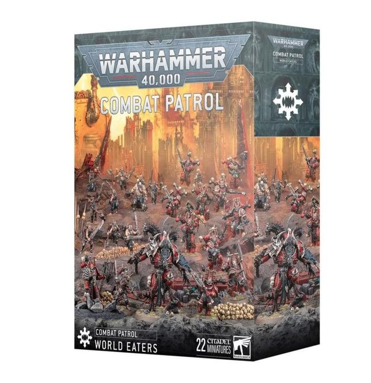 Combat Patrol World Eaters (Warhammer 40.000 nieuw), Hobby & Loisirs créatifs, Wargaming, Enlèvement ou Envoi