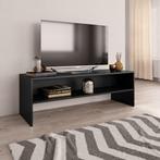 vidaXL Tv-meubel 120x40x40 cm bewerkt hout zwart, Huis en Inrichting, Nieuw, Verzenden