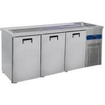 Bierkoeler RVS | 3 deurs | Met 1 spoelbak rechts | 230V |, Zakelijke goederen, Horeca | Keukenapparatuur, Verzenden, Nieuw in verpakking