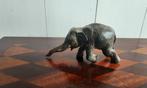 P. Chenet - Statue, Olifant - 6.5 cm - Bronze, Antiek en Kunst