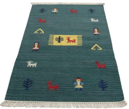 Kilim - Tapis - 160 cm - 90 cm - Couleurs naturelles, Huis en Inrichting, Stoffering | Tapijten en Vloerkleden