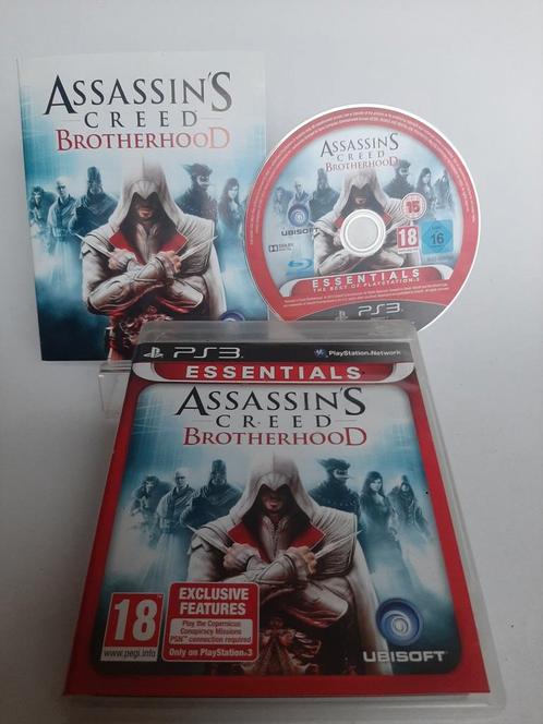 Assassins Creed Brotherhood Essentials Playstation 3, Games en Spelcomputers, Games | Sony PlayStation 3, Zo goed als nieuw, Ophalen of Verzenden