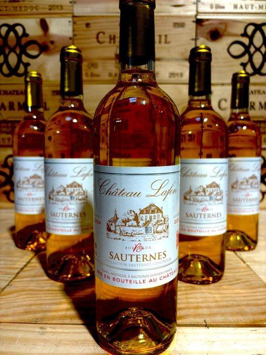 2024 Château Lafon - Sauternes - 6 Flessen (0.75 liter), Verzamelen, Wijnen