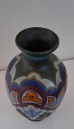 Plateelbakkerij Zuid-Holland - Vase - Faïence - Vaas, Antiek en Kunst