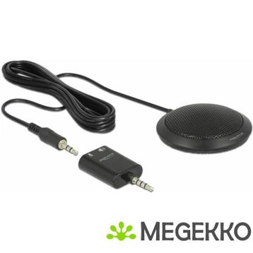 DeLOCK 65873 Zwart Table microphone Bedraad microfoon
