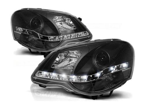 LED dagrijverlichting koplamp units Black geschikt voor VW, Auto-onderdelen, Verlichting, Nieuw, Volkswagen, Verzenden
