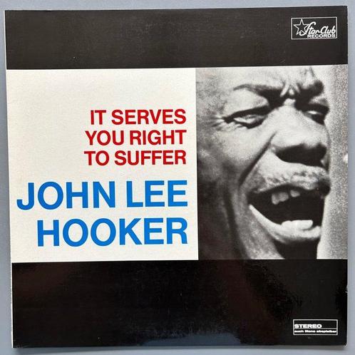 John Lee Hooker - It Serves You Right To Suffer (1st German, CD & DVD, Vinyles Singles