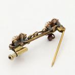 Broche - 14 karaat Geel goud - Parel