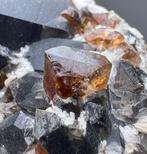 Cristaux de topaze Top Honey terminés en totalité avec