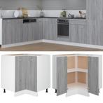 vidaXL Keukenkastje Lyon 75,5x75,5x81,5 cm bewerkt hout, Huis en Inrichting, Verzenden, Nieuw