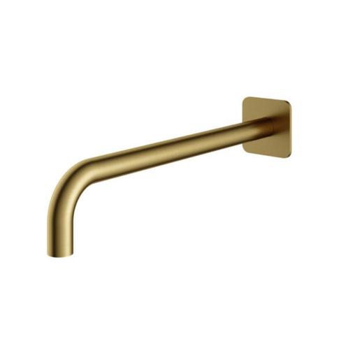 Wandarm Hotbath Gal 40 cm Vierkant Geborsteld Messing PVD, Doe-het-zelf en Bouw, Sanitair, Kraan, Nieuw, Ophalen of Verzenden