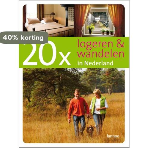 20 x logeren en wandelen in Nederland / 20 x gidsen, Boeken, Reisgidsen, Zo goed als nieuw, Verzenden