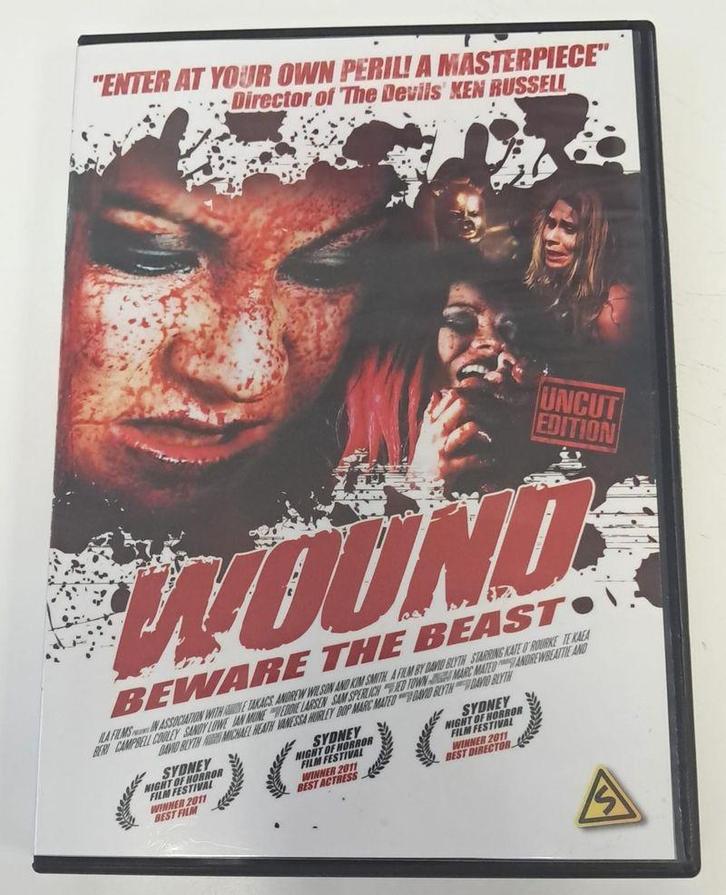 Wound - Beware of the Beast (2010) DVD (Ex-Rental), Cd's en Dvd's, Dvd's | Horror, Verzenden