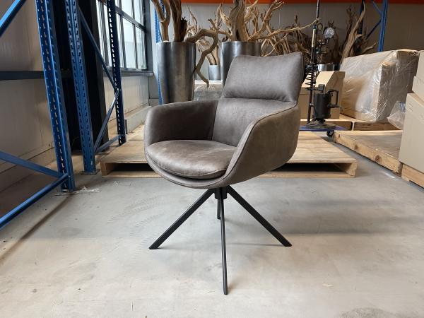 Veiling - Eetkamerstoel Nola (set van 8)-draaibaar-microlede, Maison & Meubles, Chaises