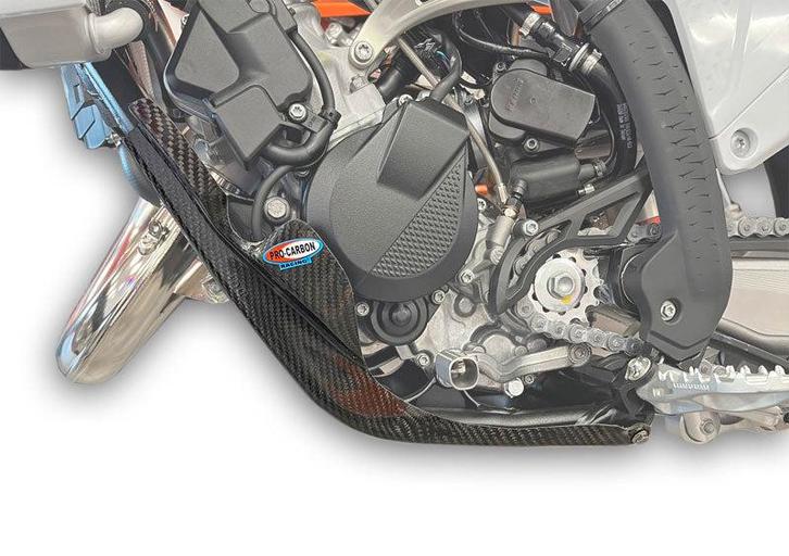 Pro Carbon blokbeschermer Husqvarna TC 125 2023- & KTM SX 12, Motoren, Onderdelen | Overige, Verzenden