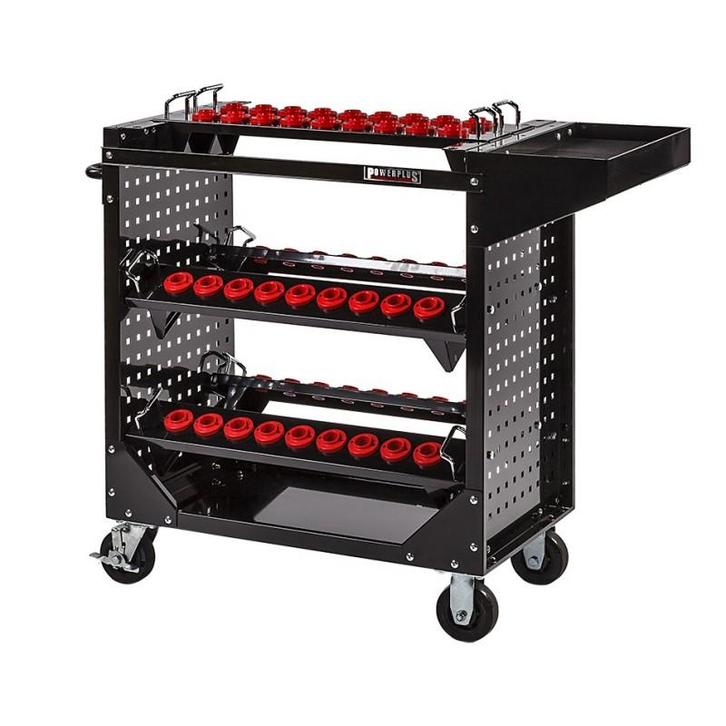 CNC Wagen - CNC Gereedschapswagen – met 54 SK 30 - BT 30, Doe-het-zelf en Bouw, Gereedschapskisten, Ophalen of Verzenden