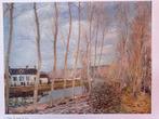 Alfred Sisley (1839-1899) - Le canal du Loing