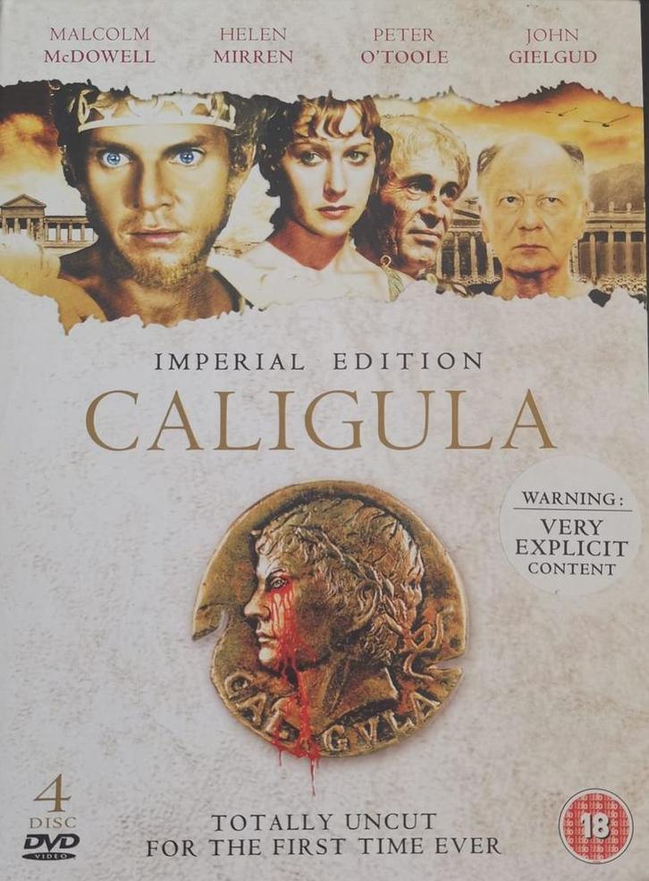Caligula (4 disc) Imperial edition          Gratis verzenden, Cd's en Dvd's, Dvd's | Tv en Series, Zo goed als nieuw, Boxset, Overige genres